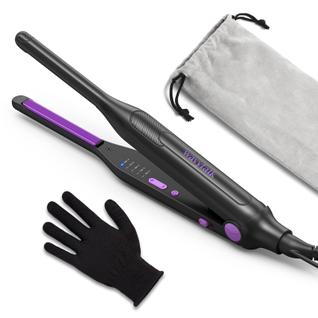 Lápis Flat Iron Wavytalk de 3/10" para cabelos curtos, corte Pixie