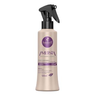 Leave-In Fluido Iluminador Haskell Ametista Desamareladora Protetor Solar e Térmico 120ml