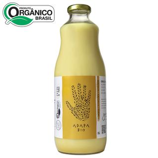 Leite de Arroz Orgânico Com Cùrcuma e Gengibre 1L Adapa Bio