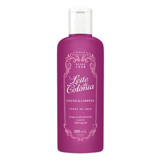 Leite de Colônia Tempo de Amar 100ml  Limpeza Suave com Fragrância Floral Romântica e Cont
