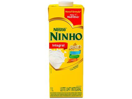 Leite UHT Integral Ninho Forti+ 1L
