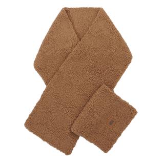 Lenço Feminino UGG Sherpa Grande - Acabamento em Poliéster Caramelo