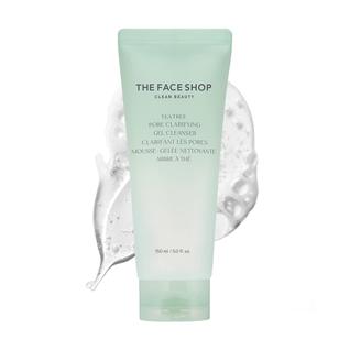 Limpador The Face Shop Tea Tree Pore Gel clareador de Poros 150mL