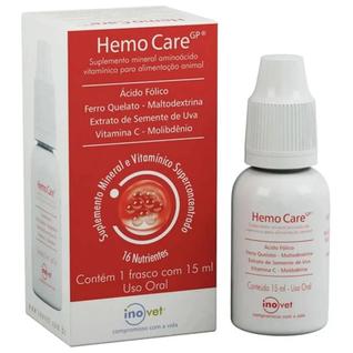 Linha Hemocare Inovet 15ml 30ml 100ml Green 30cps Deficiencia Ferro Destutricao Falta Apet