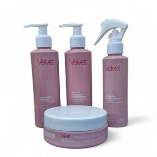 Linha velvet home care essencial ultra reconstrução