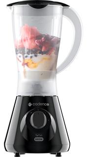 Liquidificador cadence twist 600w 2vel jarra 2,2l preto 110v