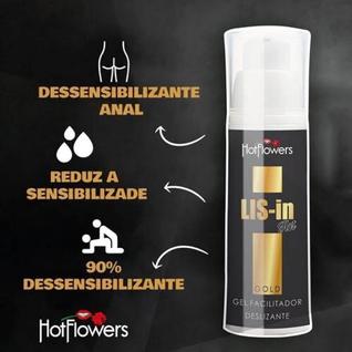 LIS IN GEL ANAL - Ideal para a primeira vez, 90% SEM DOR