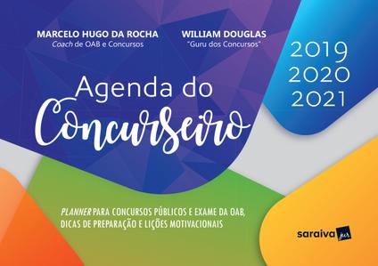 Livro - Agenda do concurseiro - 1ª edição de 2019