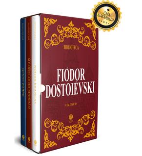 Livro - Biblioteca Dostoiévski Volume II - Box com 3 Livros - Edição de Luxo