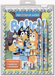 Livro - Bluey Colorindo com Alegria
