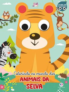 Livro - Colorindo no mundo dos animais da selva