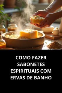Livro Como Fazer Sabonetes Espirituais com Ervas de Banho