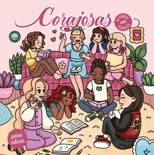 Livro - Corajosas — Para colorir