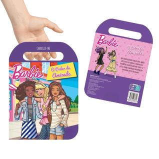 Livro Educativo De Colorir e Ler Infantil da Barbie