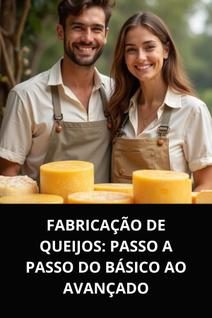 Livro fabricação de queijos passo a passo do básico ao avançado