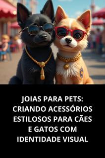 Livro Joias Para Pets Criando Acessórios Estilosos Para Cães E Gatos Com Identidade Visual