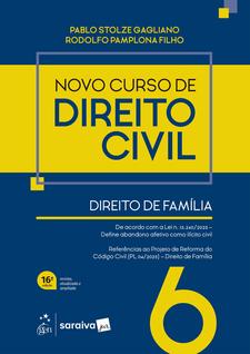 Livro - Novo Curso de Direito Civil - Vol.6 - Direito de Família - 16ª Edição 2026