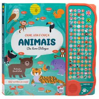 Livro - Olhe, Leia e Ouça: Animais
