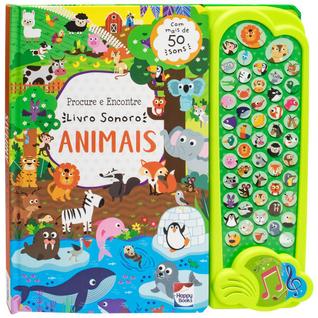 Livro - Procure e Encontre - Livro Sonoro: Animais