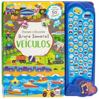 Livro - Procure e Encontre - Livro Sonoro: Veículos