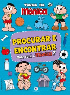 Livro - Turma da Mônica - Procurar e encontrar