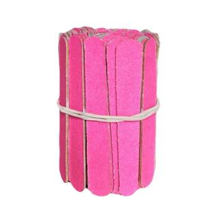 Lixa Mini Rosa para as Unhas  PCT 100Un.