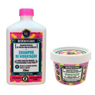 Lola Cosmetics Be(m)dita Ghee Banana e Aloe Vera Kit  Shampoo + Máscara