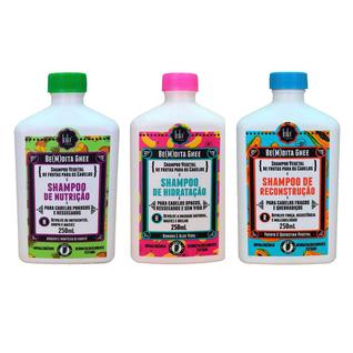 Lola Cosmetics Be(m)dita Ghee Kit Com Três Shampoos