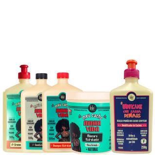 Lola O Umidificador Que Sabia Demais 250ml +MeuCacho MinhaVida Sh 500ml +Cond 500ml +Masc 