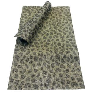 Lonita Onça Cinza Glitter 40x24cm 1un Manta Artesanato Laço Chinelo
