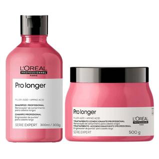 LOreal Professionnel Pro Longer Kit  Shampoo + Máscara