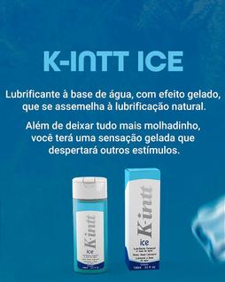 Lubrificante à base de água efeito gelado k-intt ice 100ml