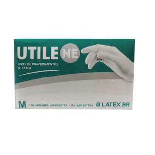 Luva de procedimento m (c/100 und) - látex br - LATEX BR