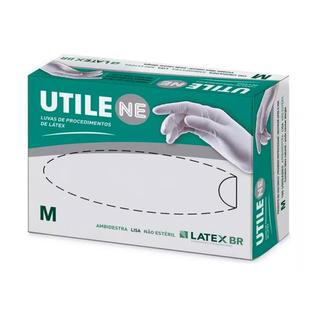 Luva procedimento latex m cx 100 - utile