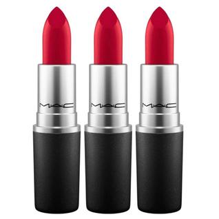 MAC Kit de Maquiagem - 3 Batons Retro Matte Ruby Woo