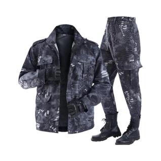 Macacão Masculino Preto Com Estampa De Python, Resistente Ao Desgaste, Macacão De Trabalho