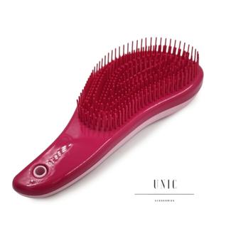 Mágica escova de cabelo desembaraçadora finalização liso, ondulado, cacheado e crespo