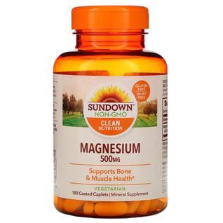 Magnésio 500 Mg 180 Cápsulas Revestidas - Sundown Naturals
