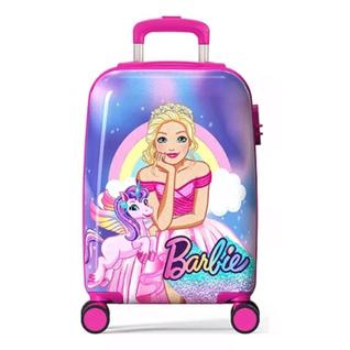 Mala de viagem infantil barbie - violeta
