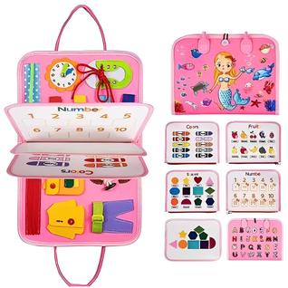Maleta Brinquedo Educativo Infantil com Números, Cores - Tudo em Caixa