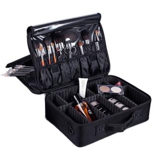 Maleta de Maquiagem Profissional Case Mochila 40cm para Trabalho Viagem