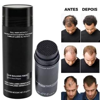 Maquiagem para Couro Cabeludo e Falhas de Cabelo Queratina Premium Volume Imediato Unissex