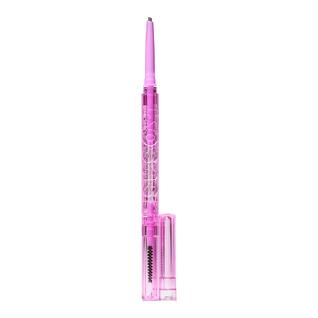 Maquiagem para sobrancelhas Kosas Brow Pop Longwear Longwear, lápis de dupla face, cinza