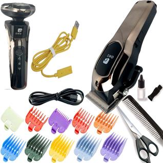 Maquina Cortar Cabelos One Profissional Motor Magnetic Inox 10 Pentes 0 à 25 mm Cortador S
