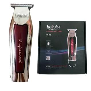 Maquina De Acabamento Para Cabelo E Barba Bivolt Hairstar KM-202