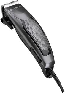 Maquina de cortar cabelo cadence 10w preta - laminas inox
