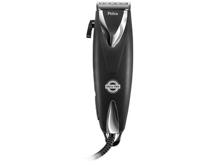 Máquina de Cortar Cabelo Philco PCR12CR Preta 220V