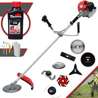 Máquina de Cortar Grama Anmax CG430PTB 43cc 2HP Ideal Para Todos os Tipos de Trabalhos Com
