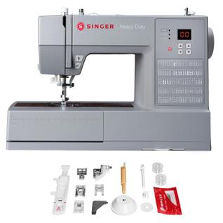 Máquina de costura SINGER Heavy Duty 6620C computadorizada 215 pontos
