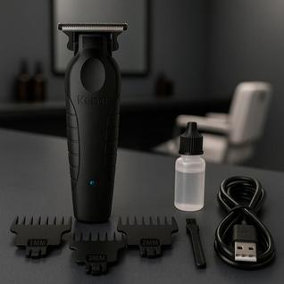 Maquina Kemei Perfeita Para Acabamento Profissional